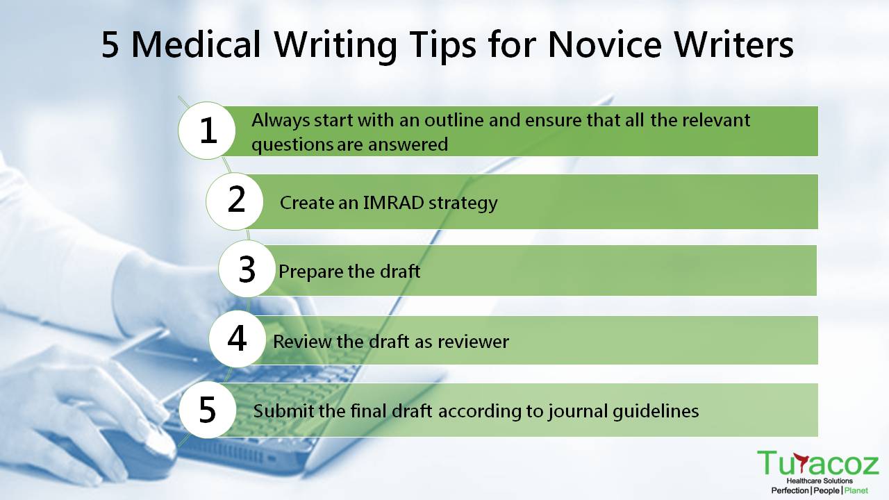 5-medical-writing-tips-for-novice-writers-turacoz-healthcare-solutions