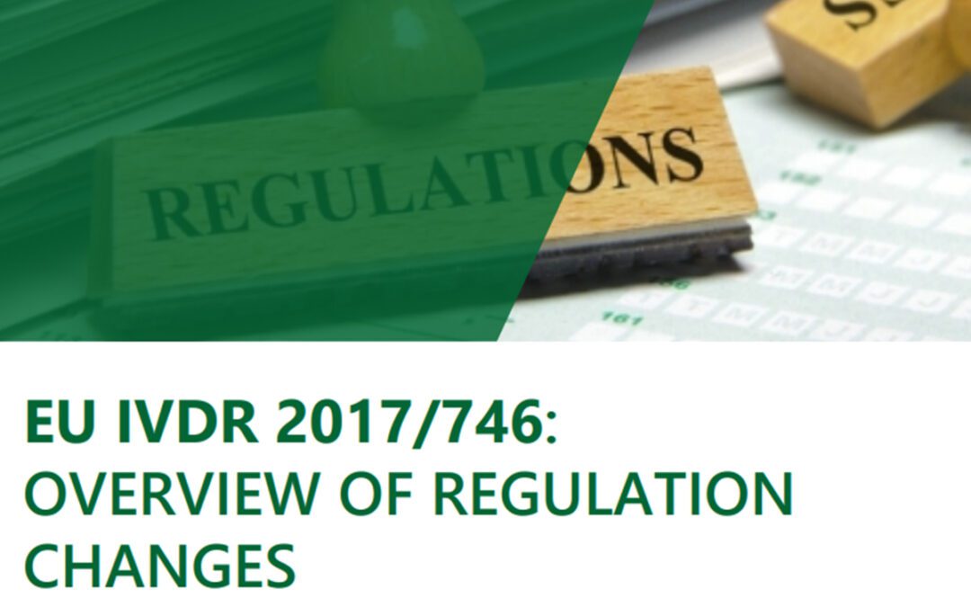 EU IVDR 2017/746: Overview of Regulation Changes